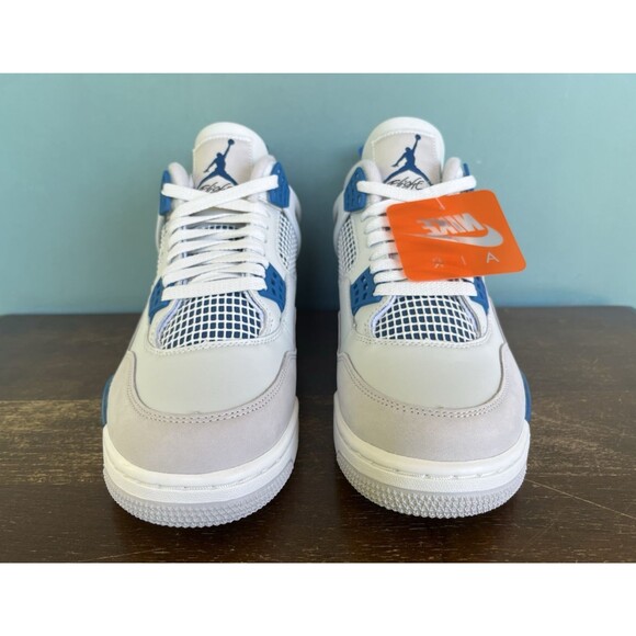 Nike Air Jordan 4 Retro "Military Blue" 2024 Men’s Size 12 FV5029-141 - Picture 6 of 11